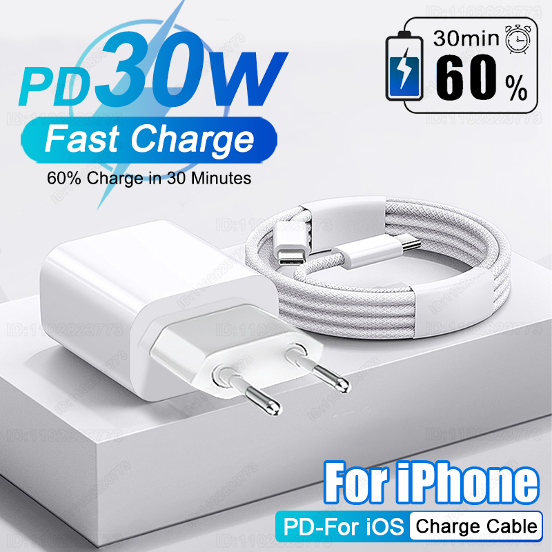 Phone Accessories Online - PD 30W Fast Charger For iPhone