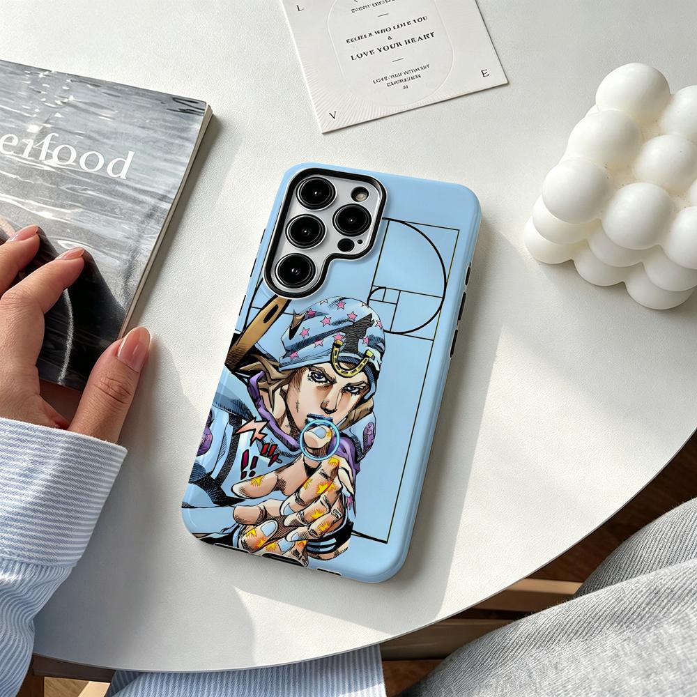 Phone Accessories Samsung - Hot cool Anime J-JOJO Steel Ball