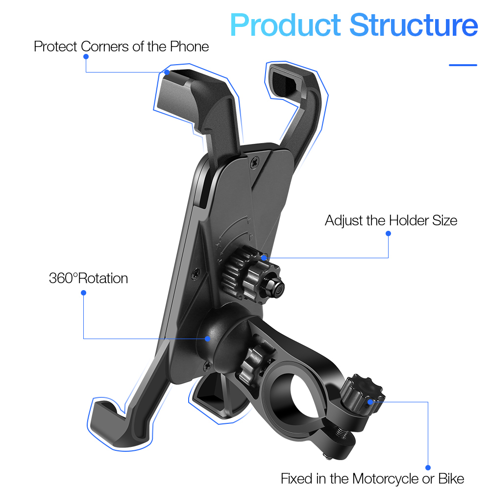 360° Adjustable Bike Phone Mou - đánh giá và giá Phone Zone Accessories