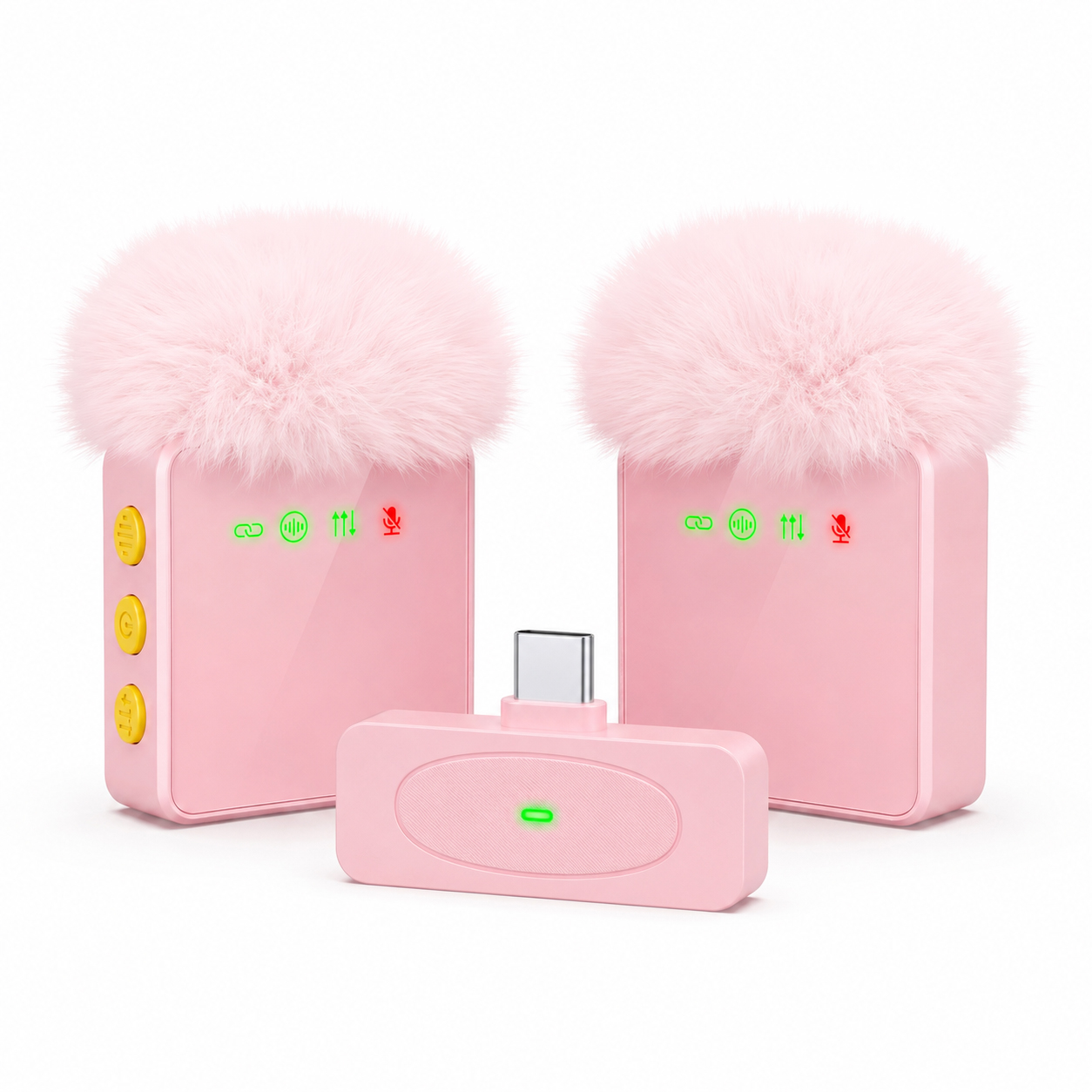 New Wireless Lavalier Micropho - đánh giá và giá Type C Adapter