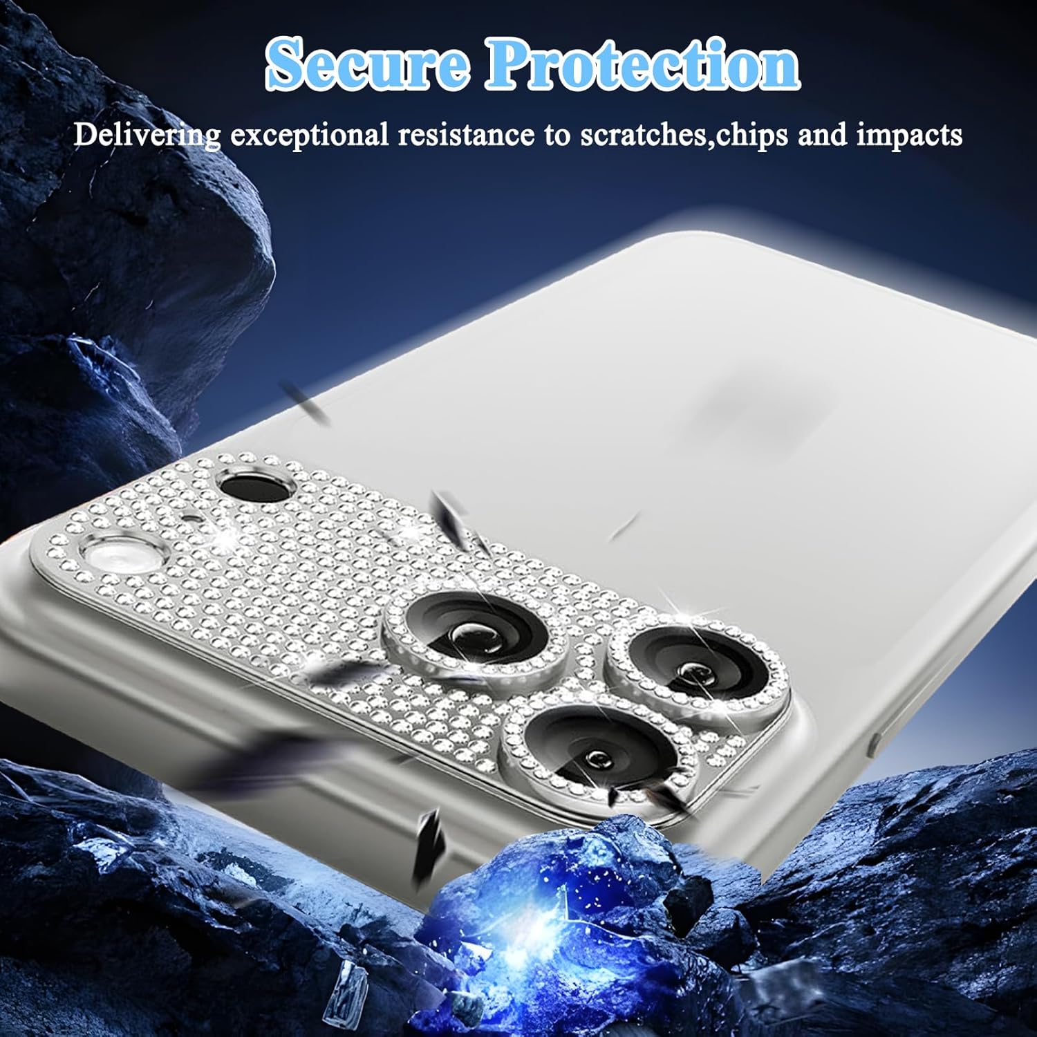 Glitter Diamond Camera Lens Pr - đánh giá và giá Phone Accessories Online