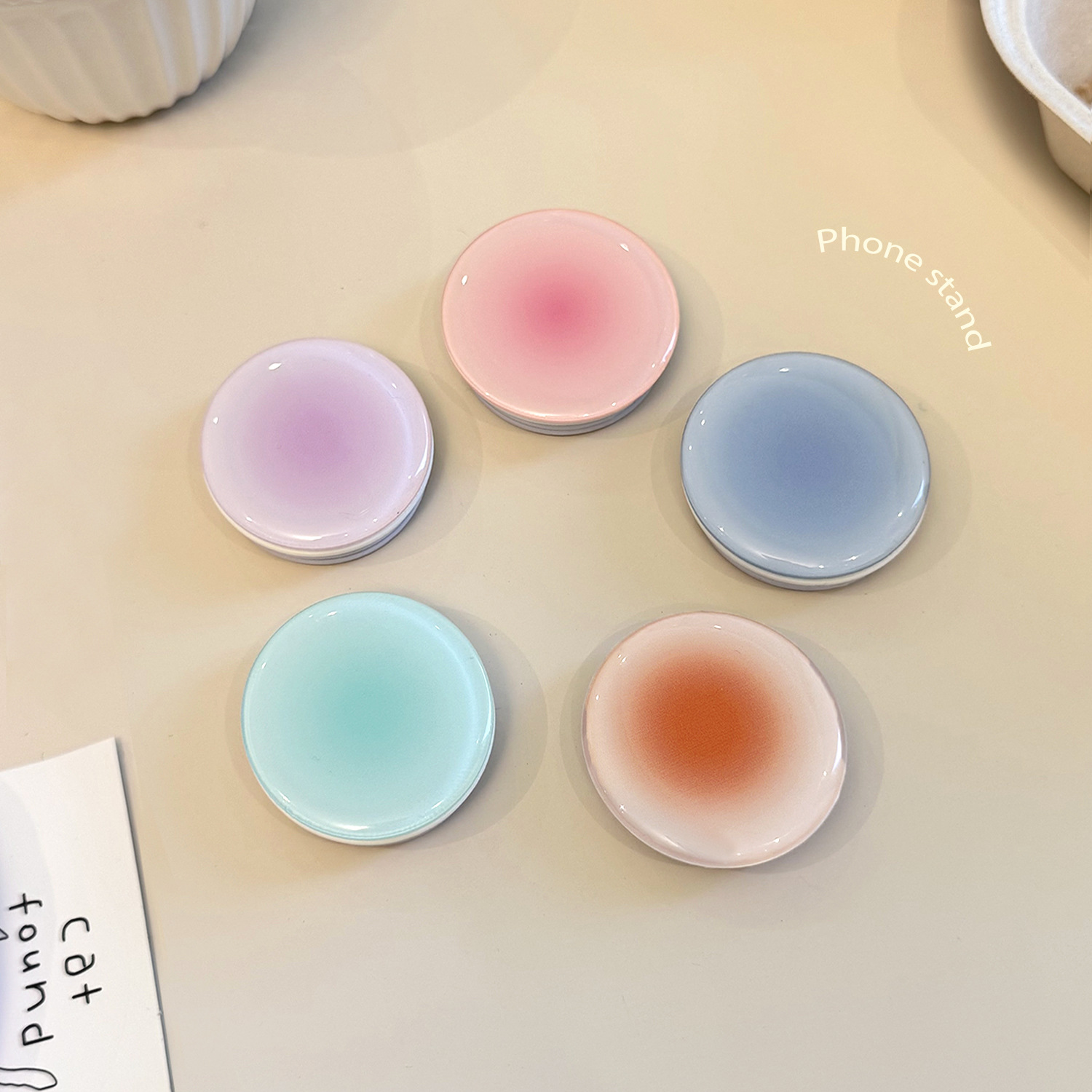 Ins Style Gradient Phone Grip  - đánh giá và giá Phone Accessories And Gadgets