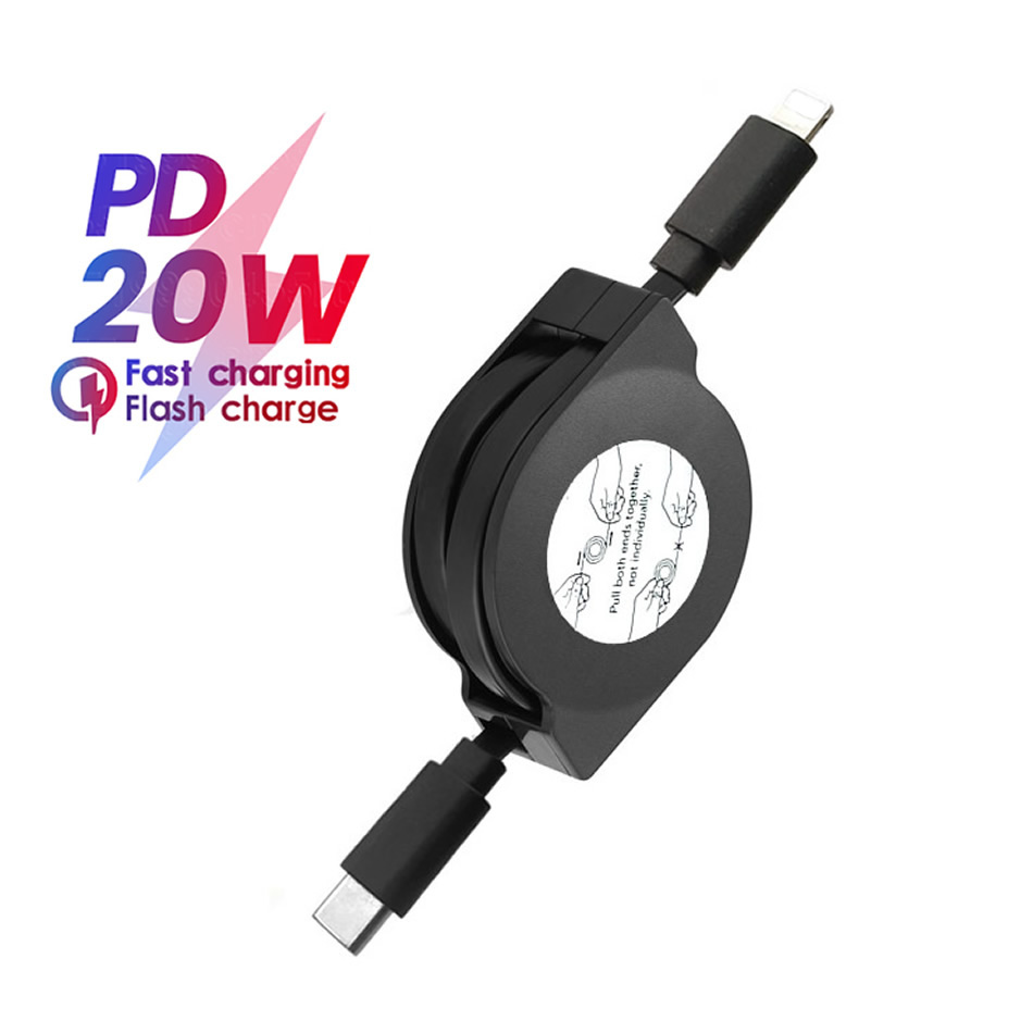 Retractable PD 20W Fast Charge - đánh giá và giá Phone Accessories Online