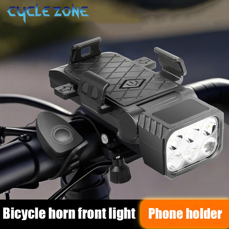 Bicycle Front Light with Horn  - đánh giá và giá Phone Zone Accessories
