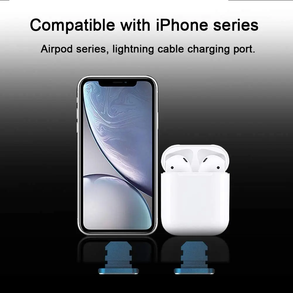 2pcs Metal Dust Plug Charging  - đánh giá và giá Phone Accessories Online