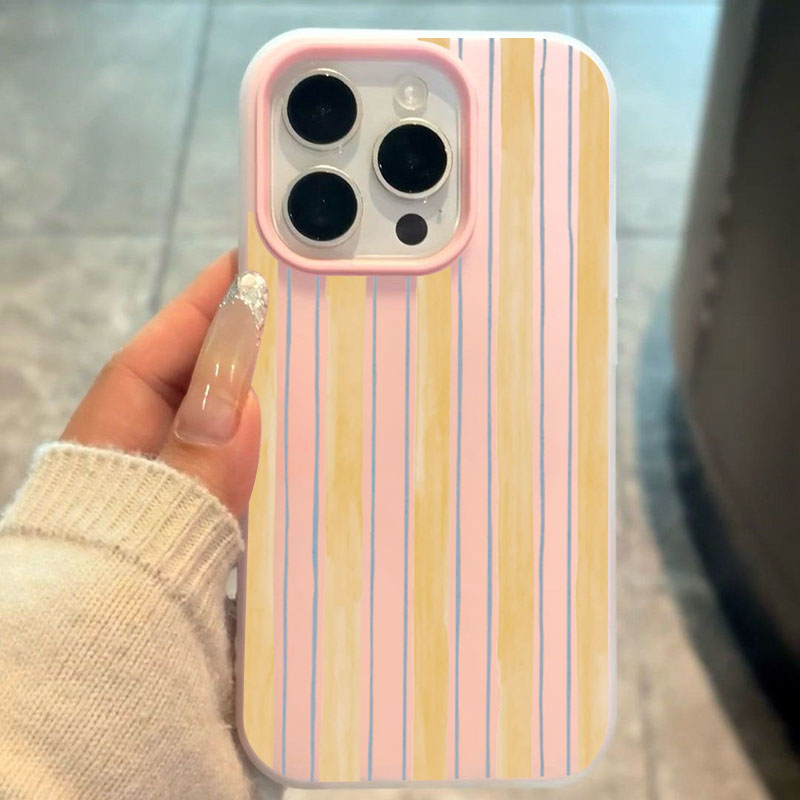 Stylish Yellow Striped Phone C - đánh giá và giá Phone Accessories Samsung