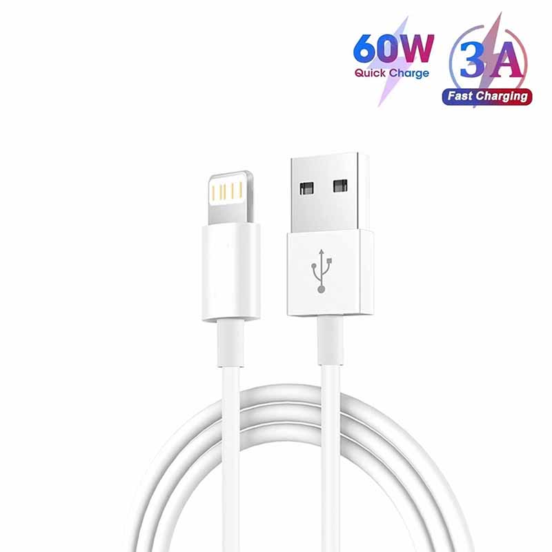 3A USB A to Lightning Cable Fo - đánh giá và giá Phone Accessories Online
