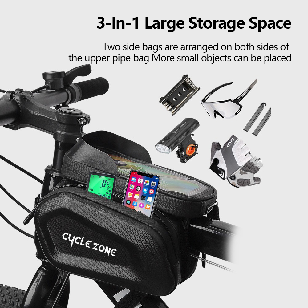 Bicycle Bag Touch Screen Phone - đánh giá và giá Phone Zone Accessories