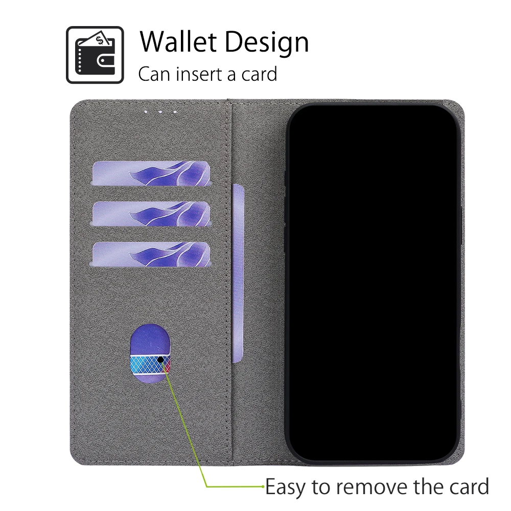 Painted Magnetic Flip Leather  - đánh giá và giá Phone Accessories Samsung