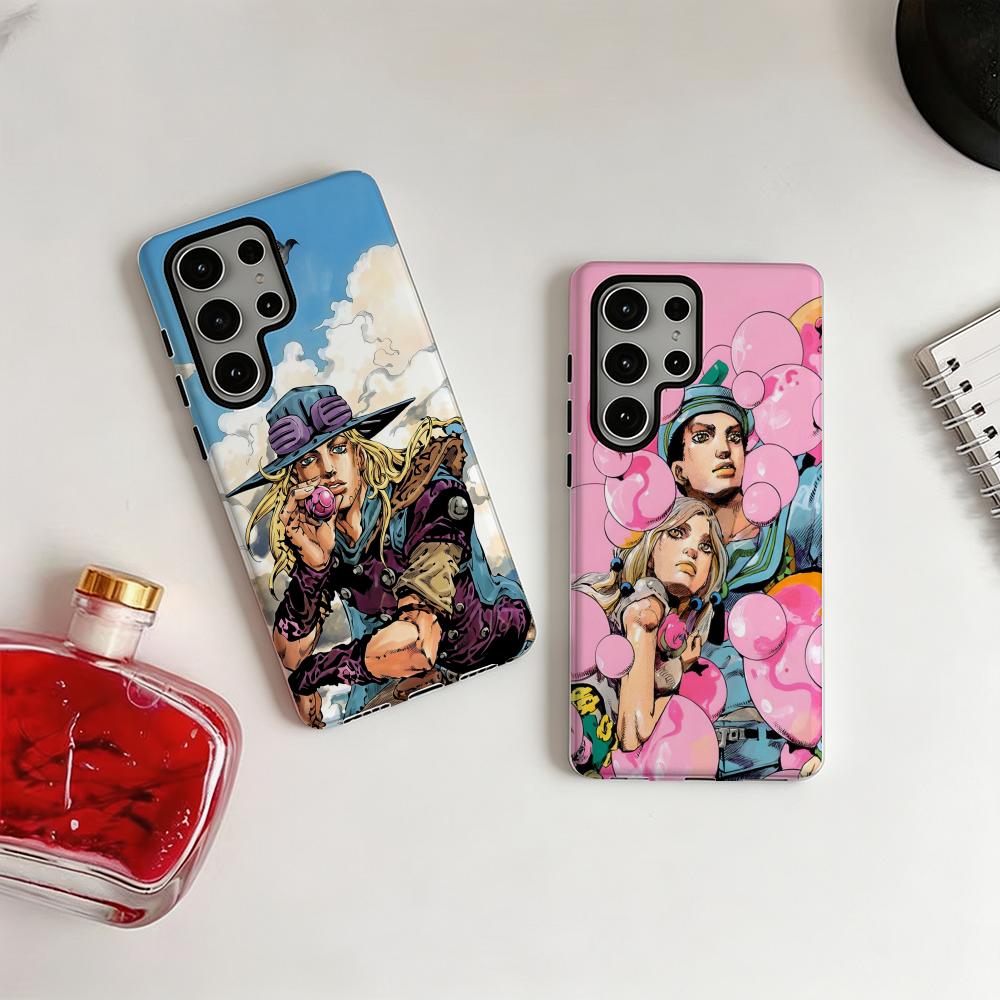 Hot cool Anime J-JOJO Steel Ba - đánh giá và giá Phone Accessories Samsung