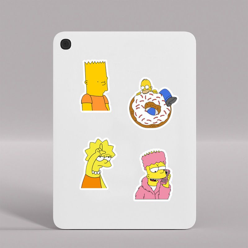50pcs The Simpsons cute cartoo - đánh giá và giá Phone Accessories Trending Products