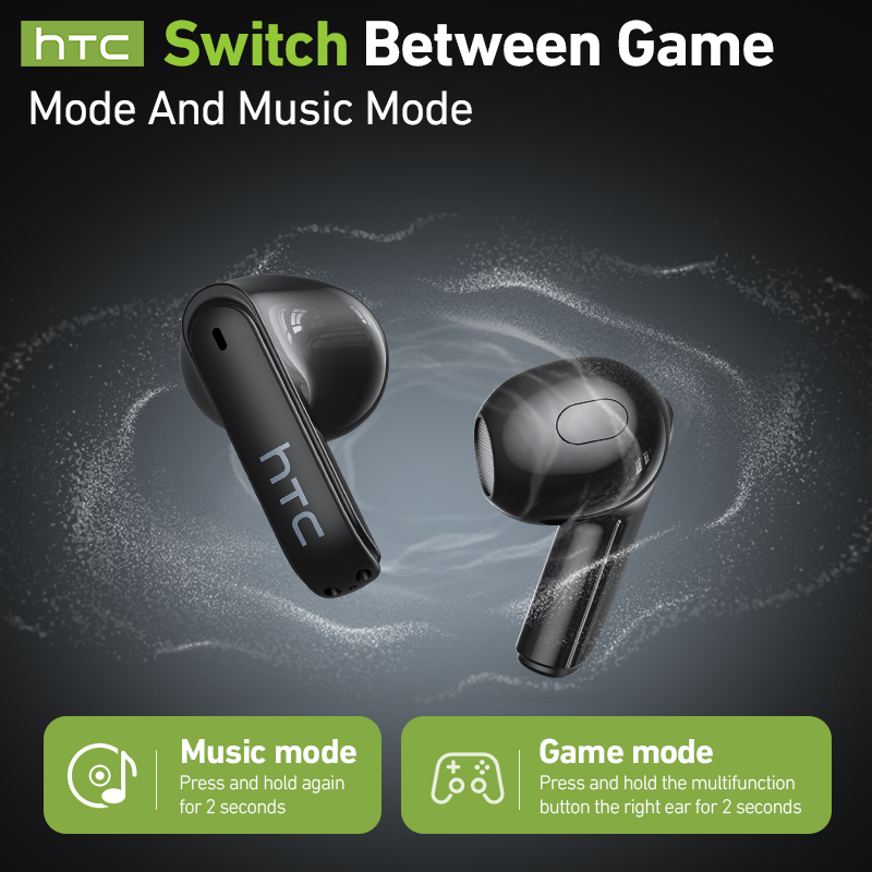 hTC Wireless Gaming Earbuds LC - đánh giá và giá Type C Adapter