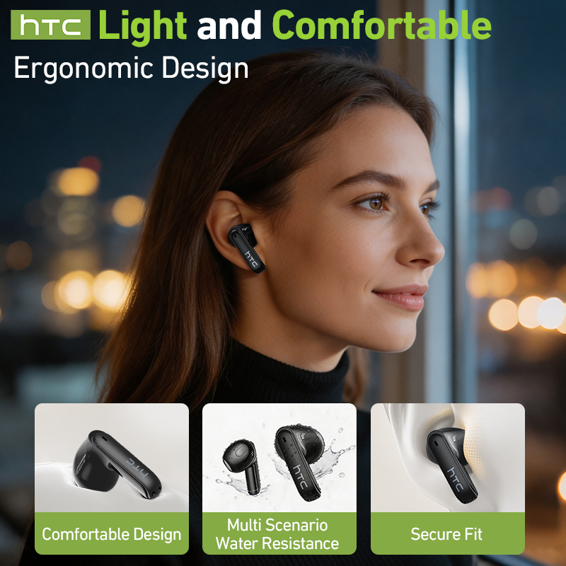hTC Wireless Gaming Earbuds LC - đánh giá và giá Type C Adapter